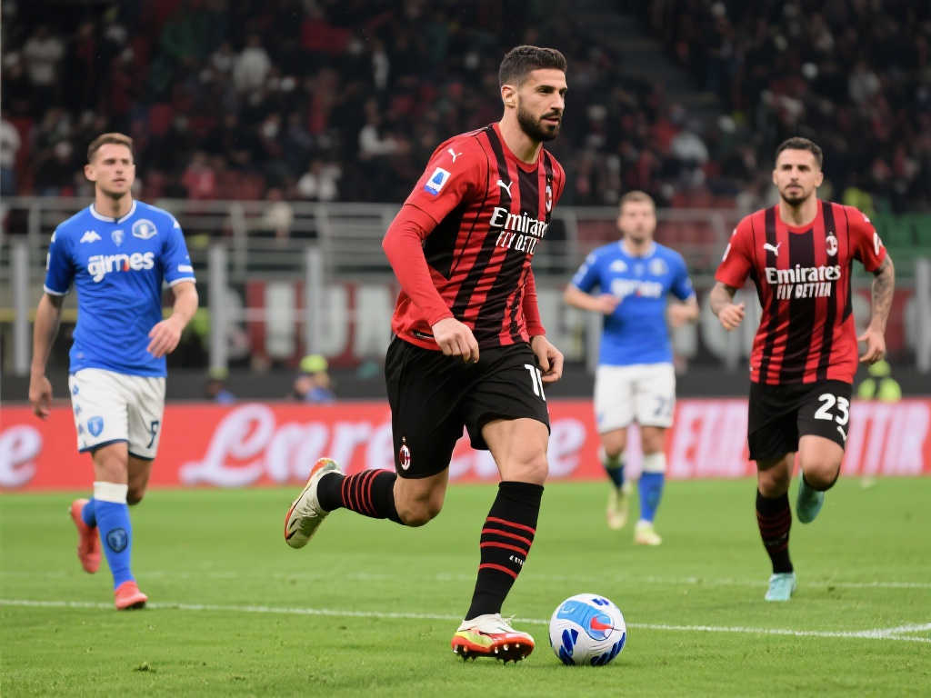 【意甲】赖因德斯双响莫拉塔建功，AC米兰3-0完胜恩波利